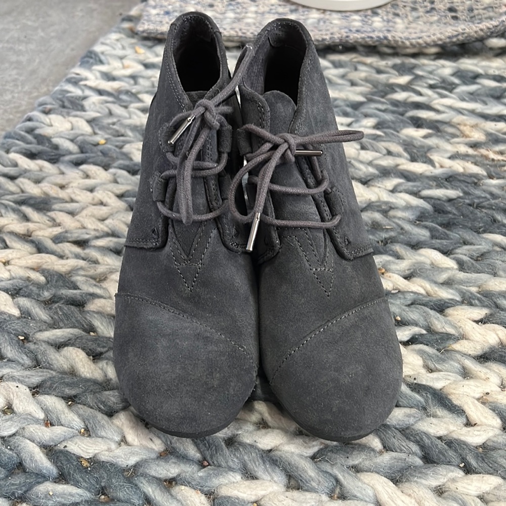 Gray Toms Booties